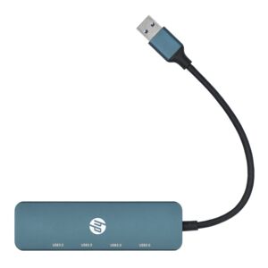 HP USB 3.1 4-Port Hub Teal and Black HP USB 3.1 4-Port Hub Teal and Black